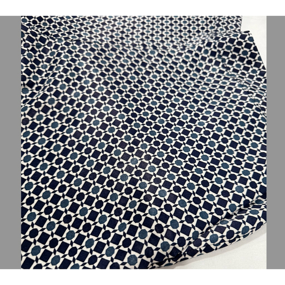 Zara Satin effect geometric print pants Size L - Picture 3 of 4